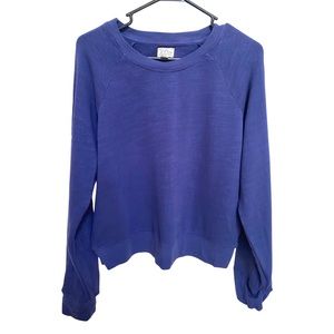J. Crew Vintage Fleece Cropped Sweatshirt